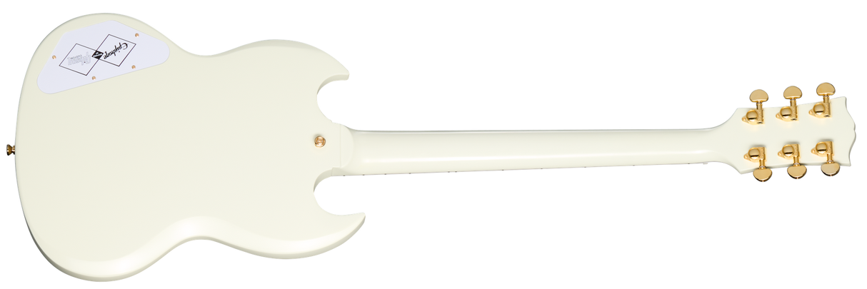 Epiphone 1963 Les Paul SG Custom (Maestro Vibrola, Classic White )