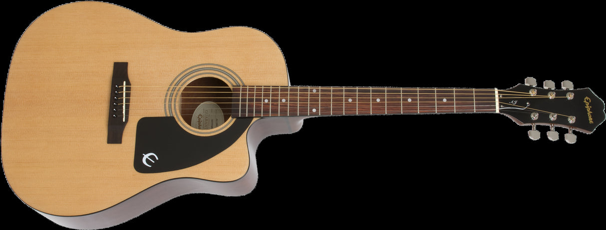 Epiphone AJ-100CE Western gitarr (naturlig)