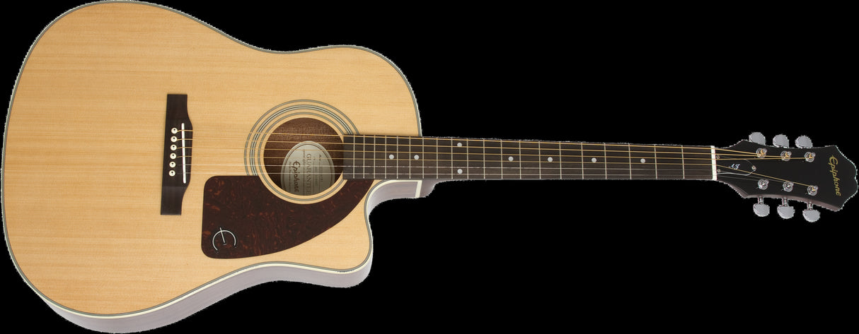 Epiphone AJ-210CE outfit Western gitarr (naturlig)
