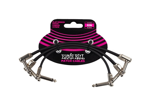 Ernie Ball 6221 Patch-kabel 3-pack (15 cm)