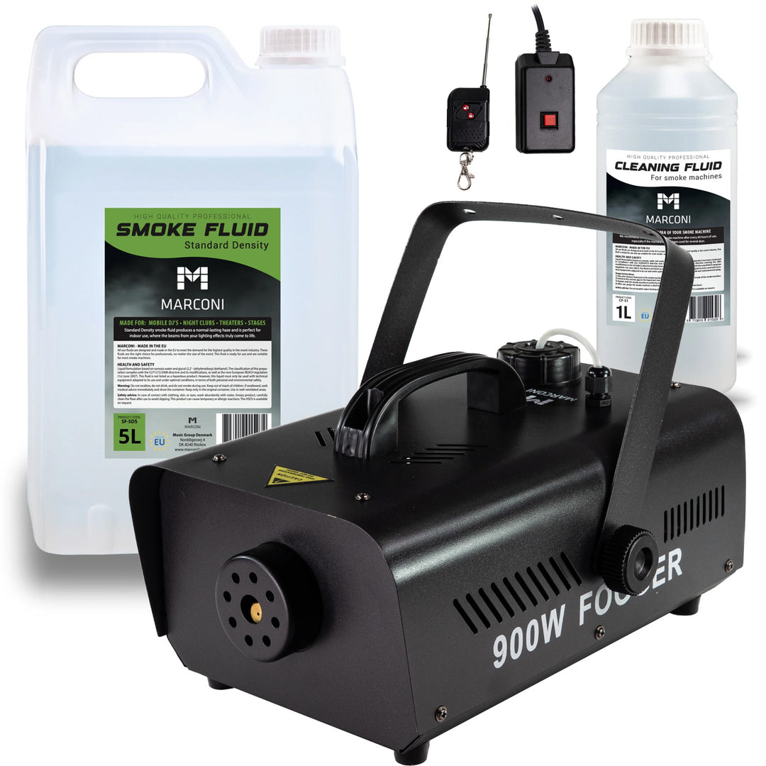 Marconi Rökmaskin (900W) Paket