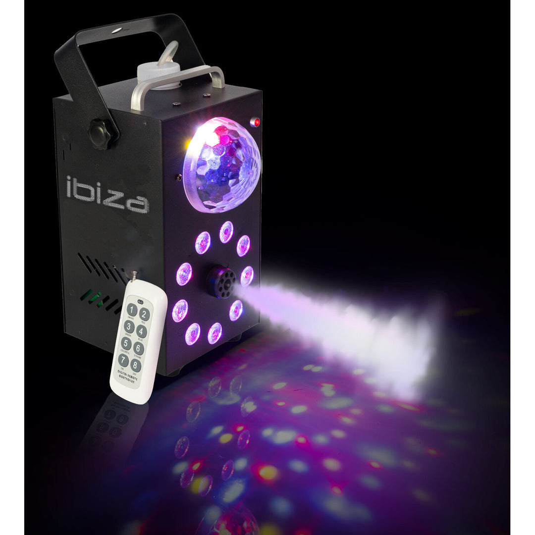 Ibiza rökmaskin med RGB och Astro Effect (700W)