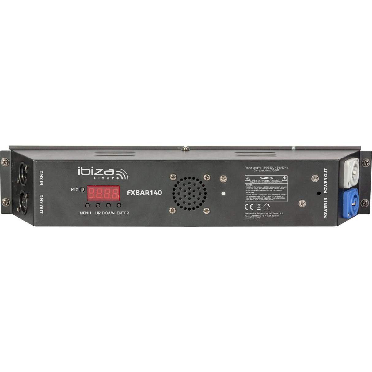 Ibiza LED FXBar140 56x 3-i-1 RGB-lysdioder