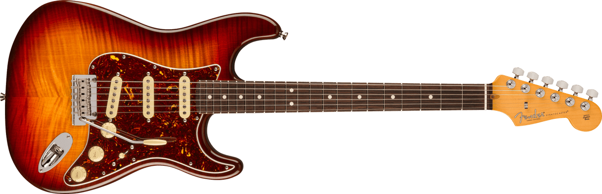 Fender 70-årsjubileum American Professional II Stratocaster elgitarr (Comet Burst )