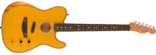 Fender Acoustasonic Player Telecaster elgitarr ( Butterscotch Blonde )
