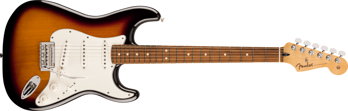 Fender Anniversary Player Stratocaster elgitarr (2-färgad Sunburst )