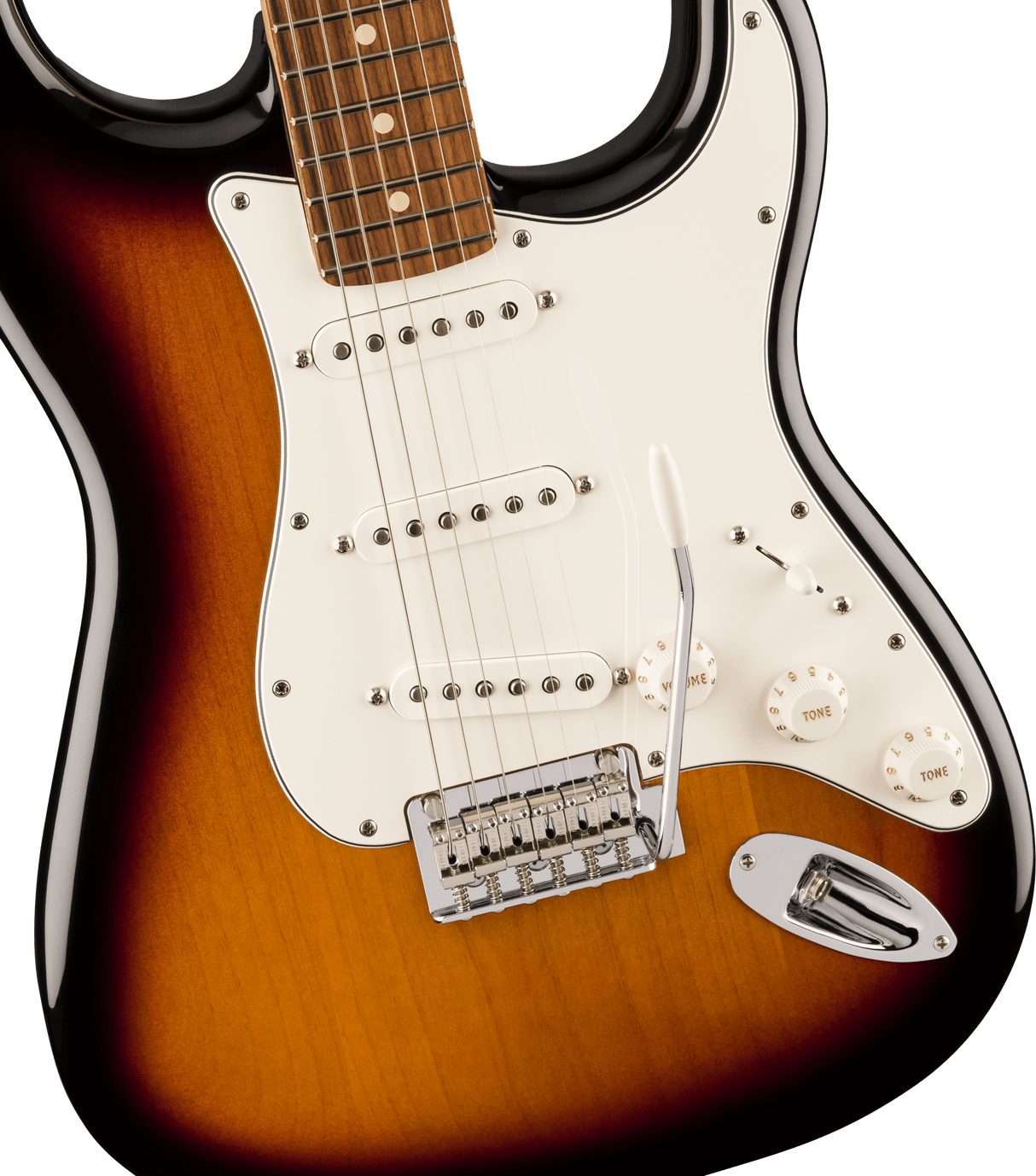 Fender Anniversary Player Stratocaster elgitarr (2-färgad Sunburst )