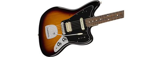 Fender Player Jaguar elgitarr (Tricolor Sunburst )