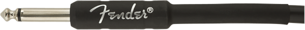 Fender professionell gitarrkabel vinkelplugg (svart, 3m)