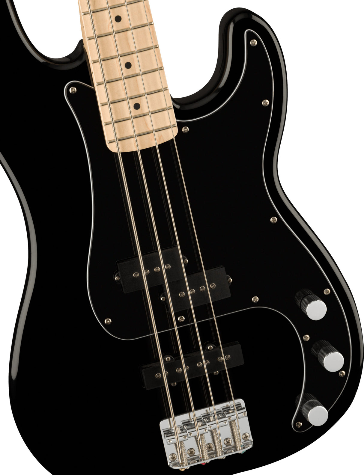 Fender Squier Affinity Precision elektrisk bas (svart)