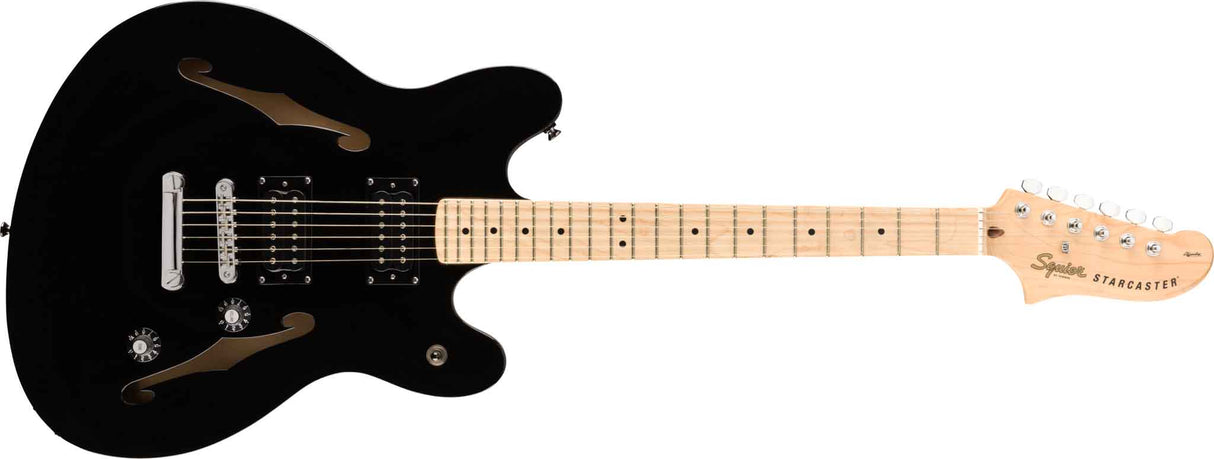 Fender Squier Affinity Starcaster elgitarr (svart)