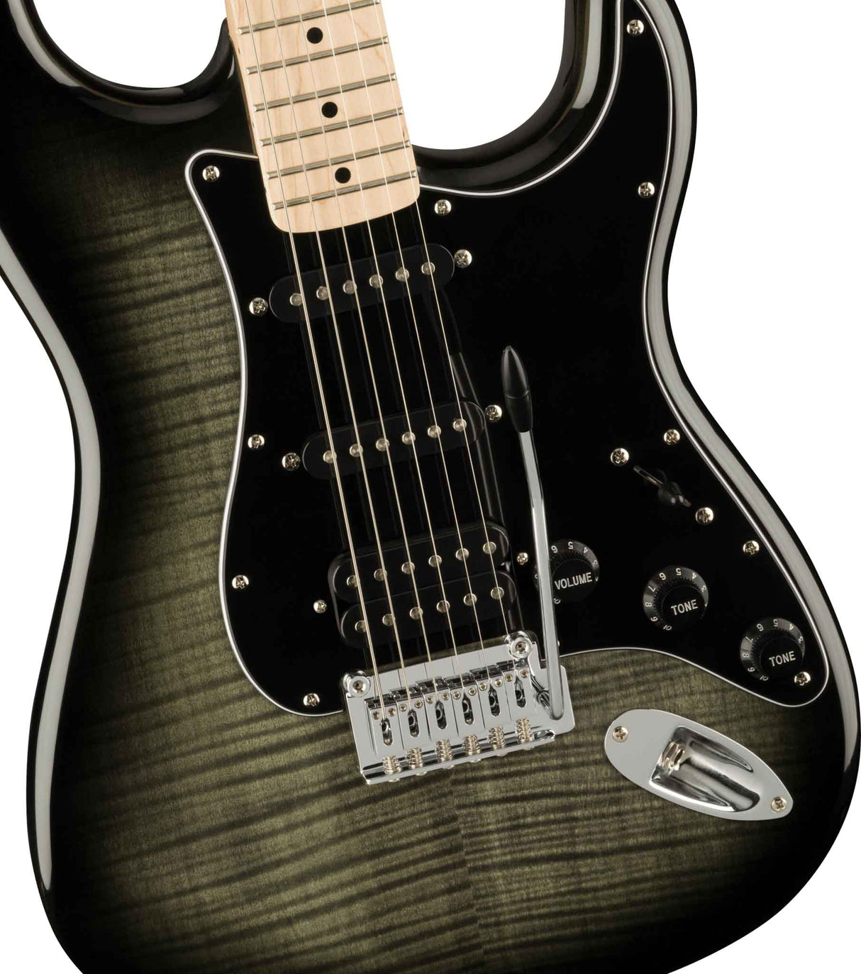 Fender Squier Affinity Stratocaster elgitarr ( Black Burst )