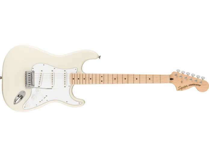 Fender Squier Affinity Stratocaster elgitarr startpaket (Olympic White)