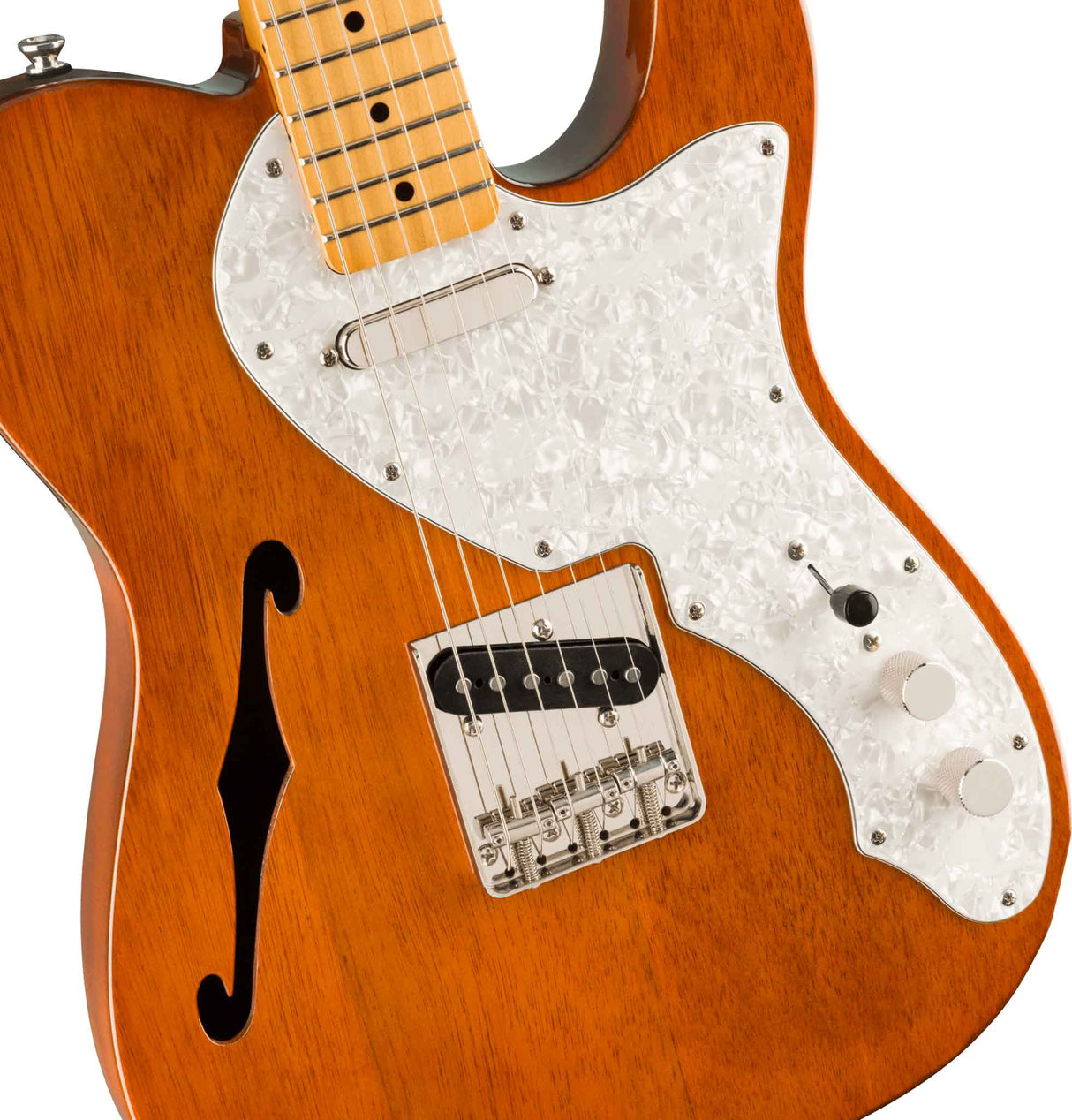 Fender Squier Classic Vibe 60s Custom Telecaster Thinline elgitarr (naturlig)