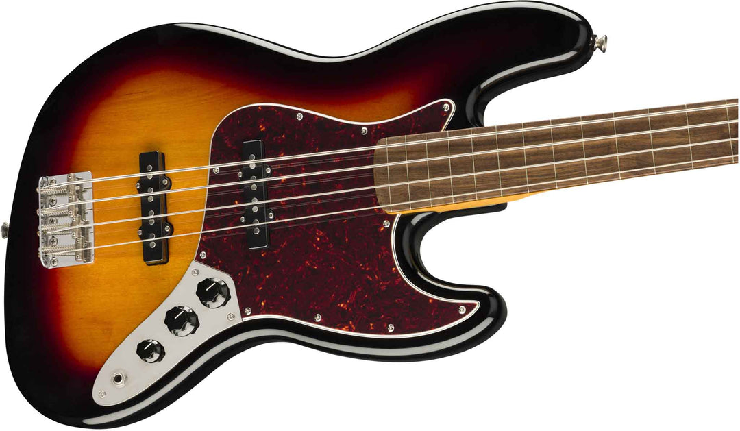 Fender Squier Classic Vibe 60s Jazz Electric Bass Fretless ( Sunburst )