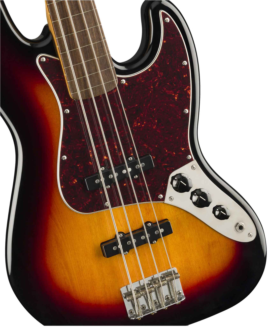 Fender Squier Classic Vibe 60s Jazz Electric Bass Fretless ( Sunburst )