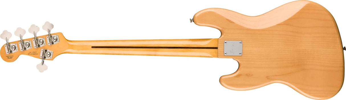 Fender Squier Classic Vibe 70-tals jazz elbas (naturlig)