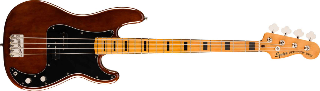 Fender Squier Classic Vibe '70s Precision Electric Bass (valnöt)