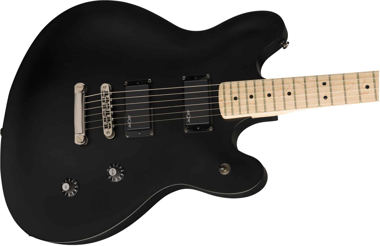 Fender Squier Contemporary Active Starcaster elgitarr ( Flat Black )