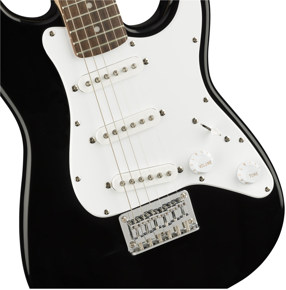 Fender Squier Mini Stratocaster elgitarr (svart)