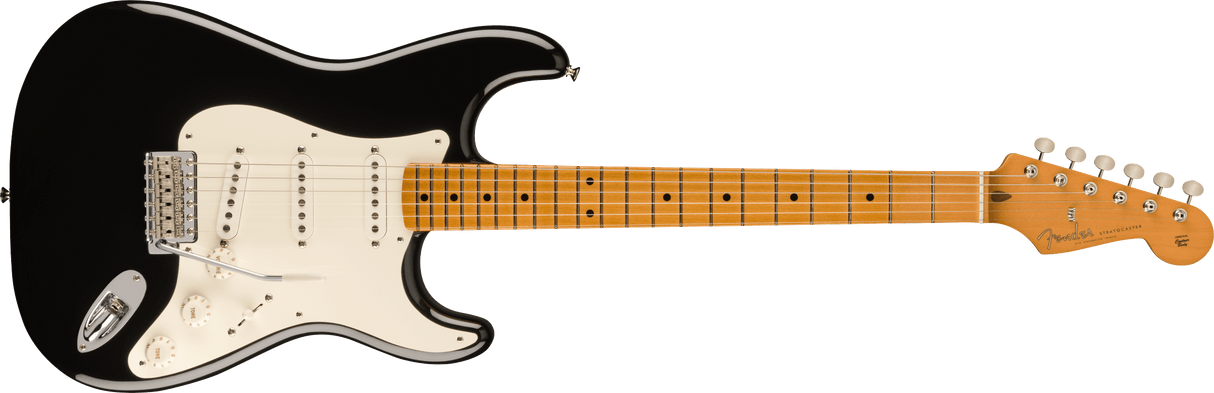 Fender Vintera II 50-talet Stratocaster elgitarr (svart)