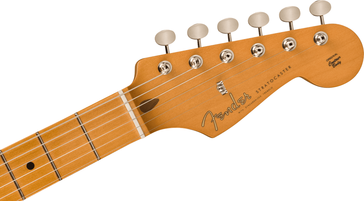 Fender Vintera II 50-talet Stratocaster elgitarr (svart)