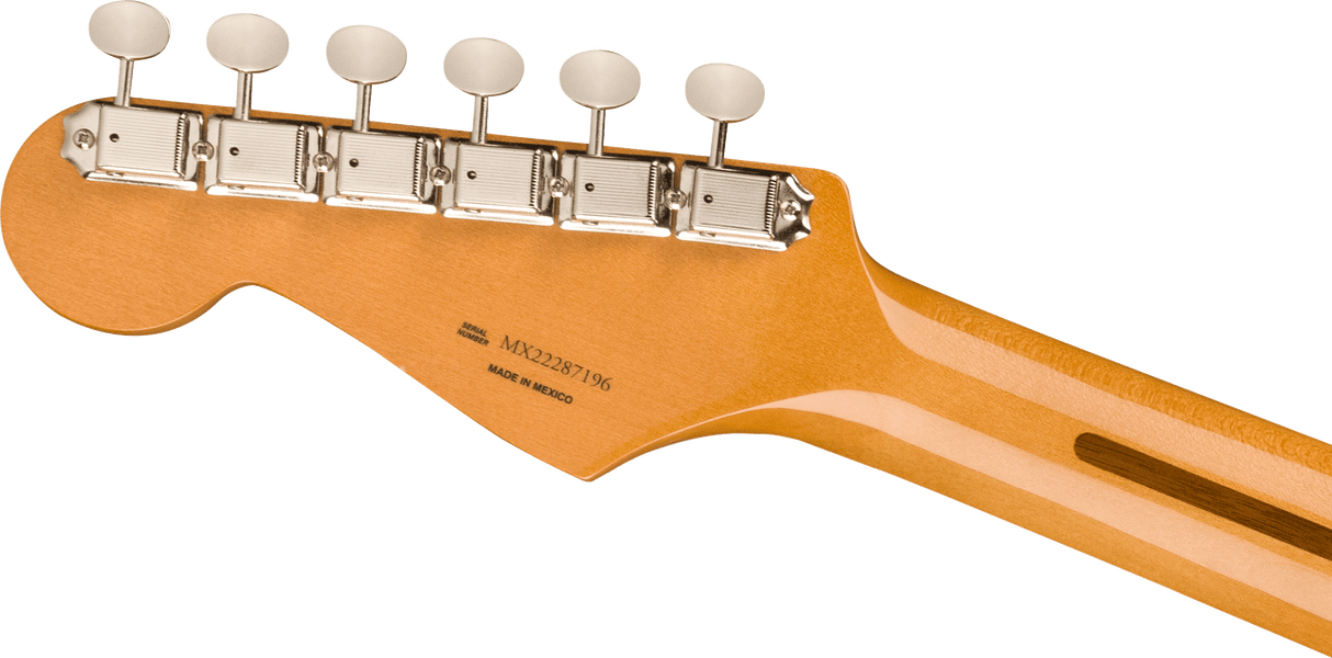 Fender Vintera II 50-talet Stratocaster elgitarr (svart)