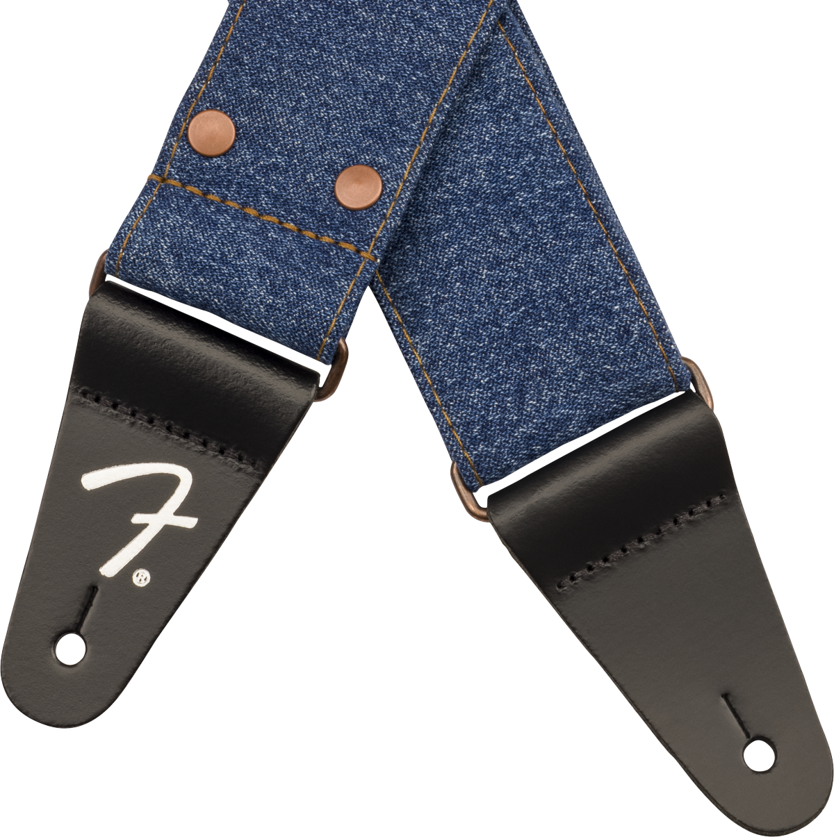 Fender x Wrangler Denim gitarrrem (Indigo, 2")