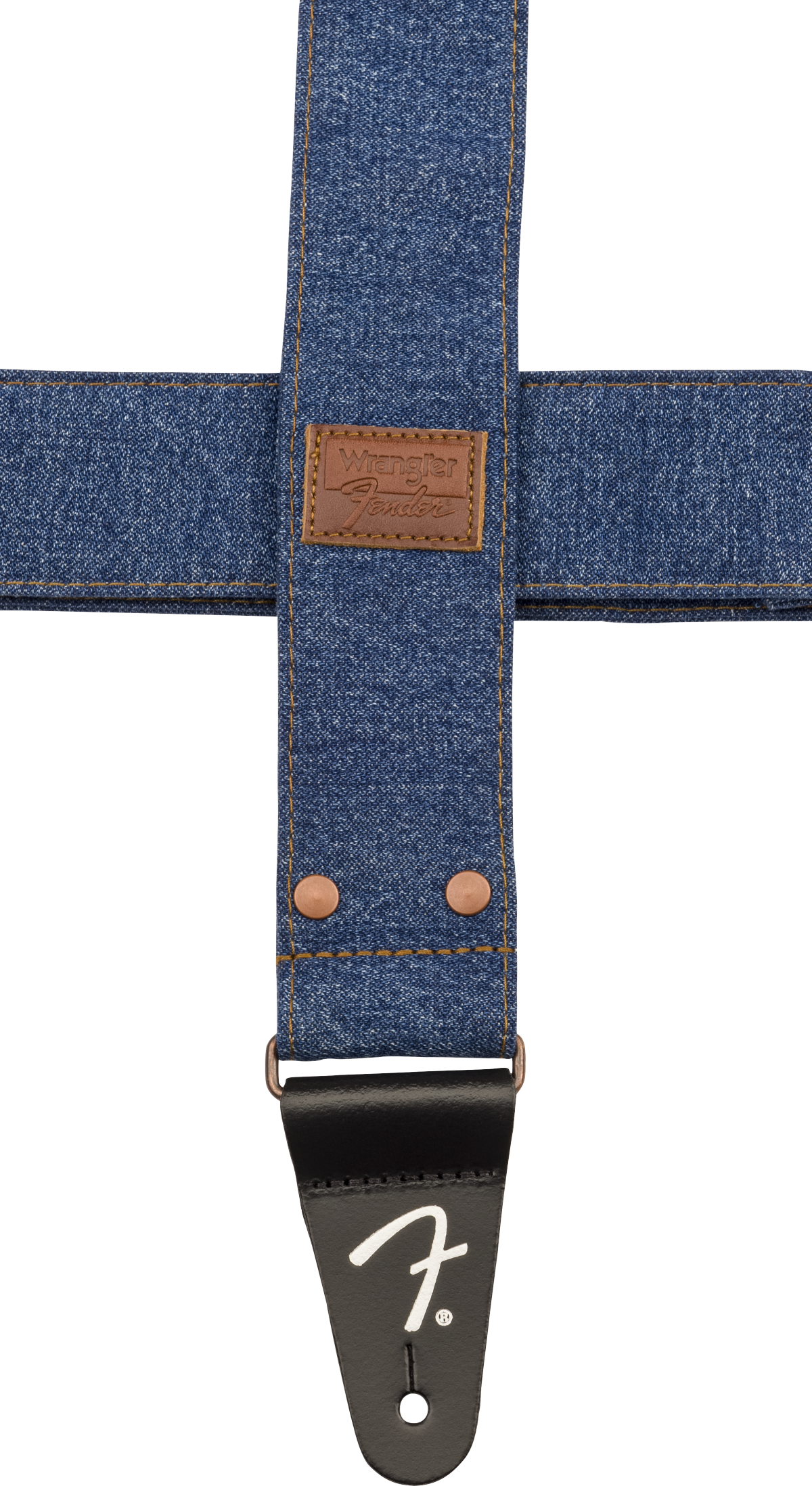 Fender x Wrangler Denim gitarrrem (Indigo, 2")