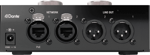 Focusrite RedNet AM2 hörlursförstärkare