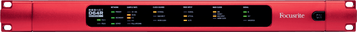Focusrite RedNet D64R Dante- Interface