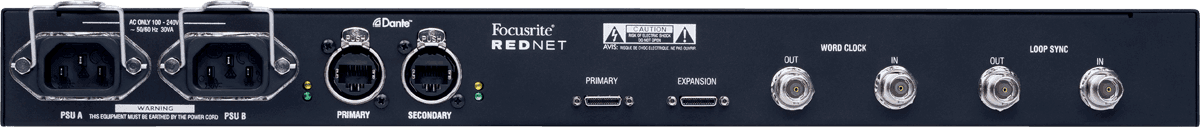 Focusrite RedNet HD32R Dante- Interface