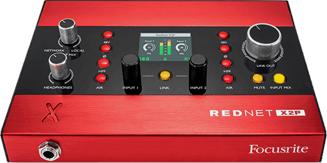 Focusrite RedNet X2P ljudkort