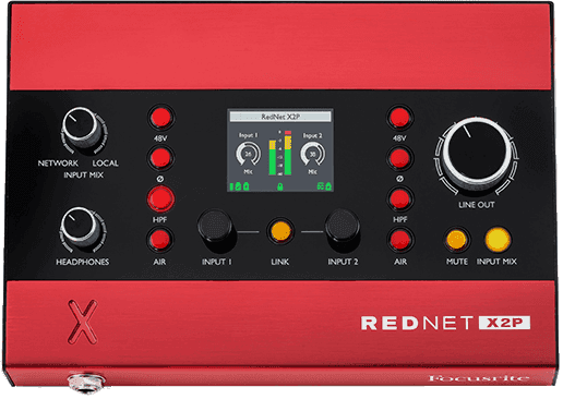 Focusrite RedNet X2P ljudkort