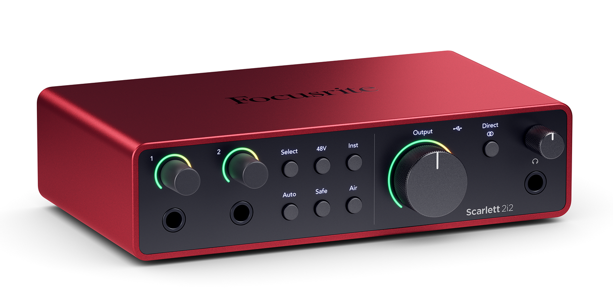 Focusrite Scarlett 2i2 Studio 4:e generationens ljudkortspaket