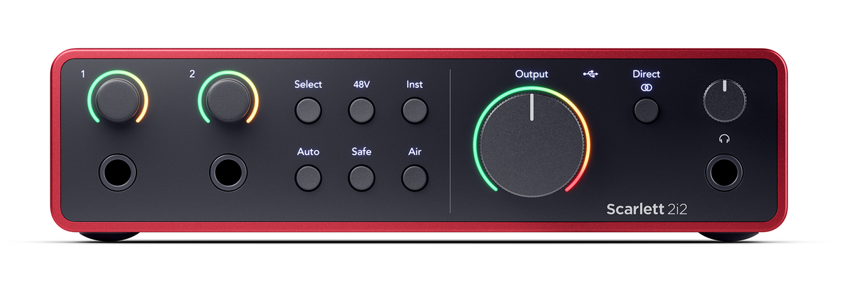 Focusrite Scarlett 2i2 Studio 4:e generationens ljudkortspaket