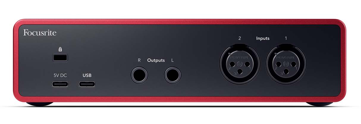 Focusrite Scarlett 2i2 4:e generationens ljudkort