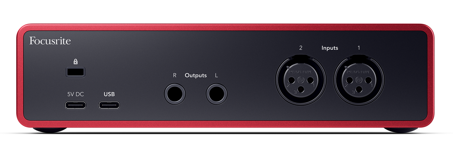 Focusrite Scarlett 2i2 4:e generationens ljudkort