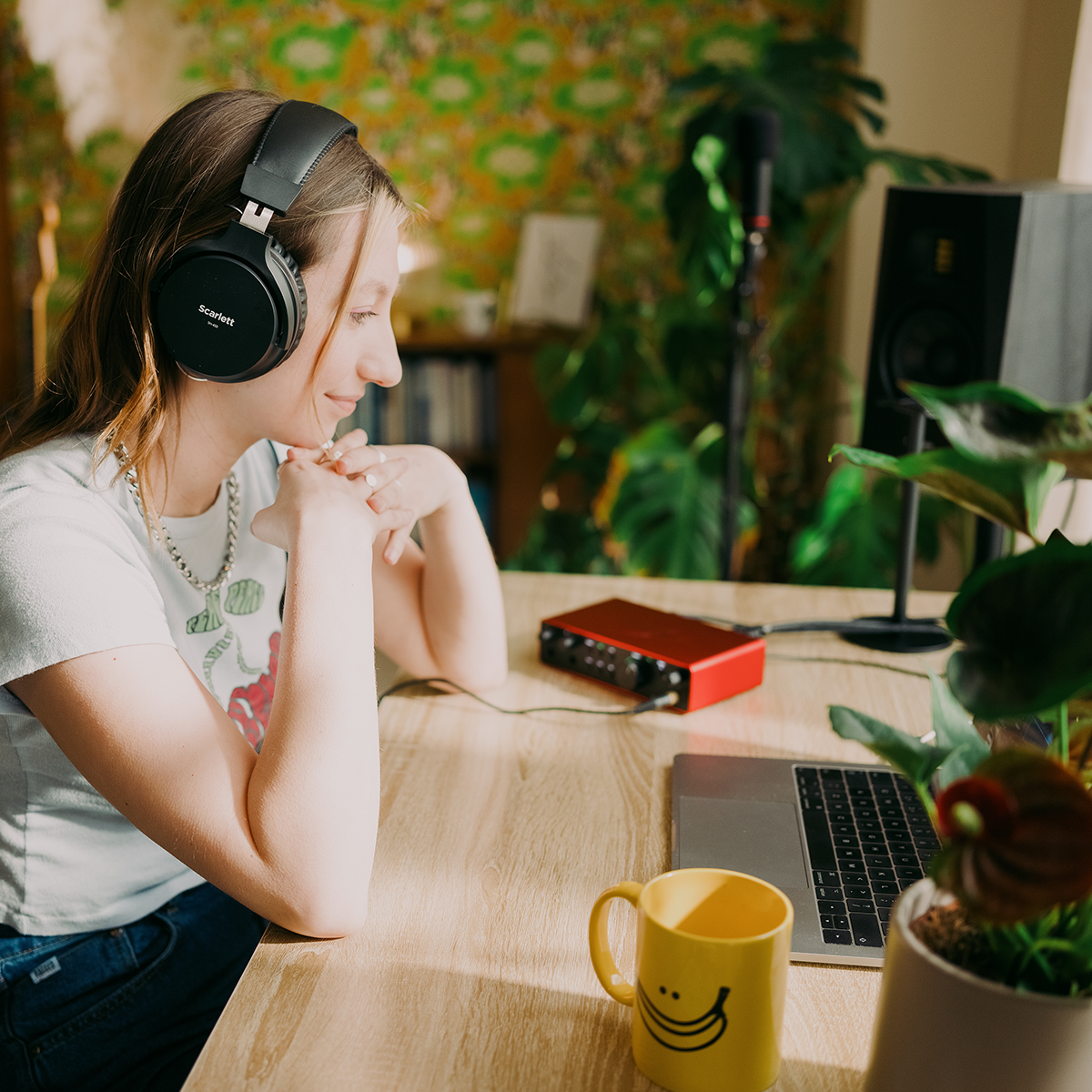 Focusrite Scarlett 2i2 4:e generationens ljudkort