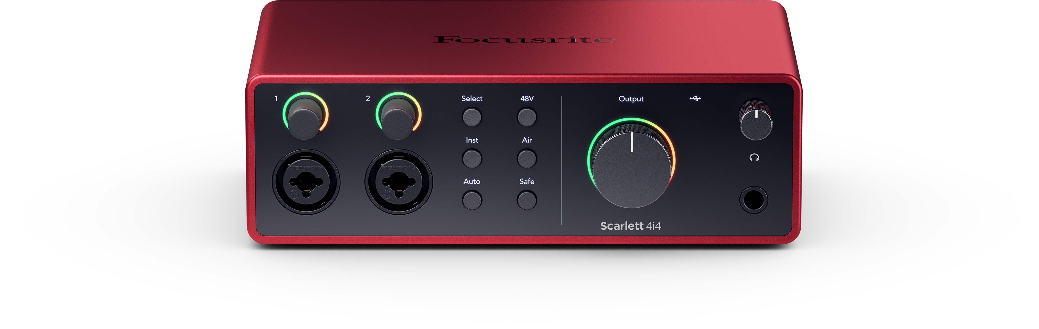 Focusrite Scarlett 4i4 4:e generationens ljudkort