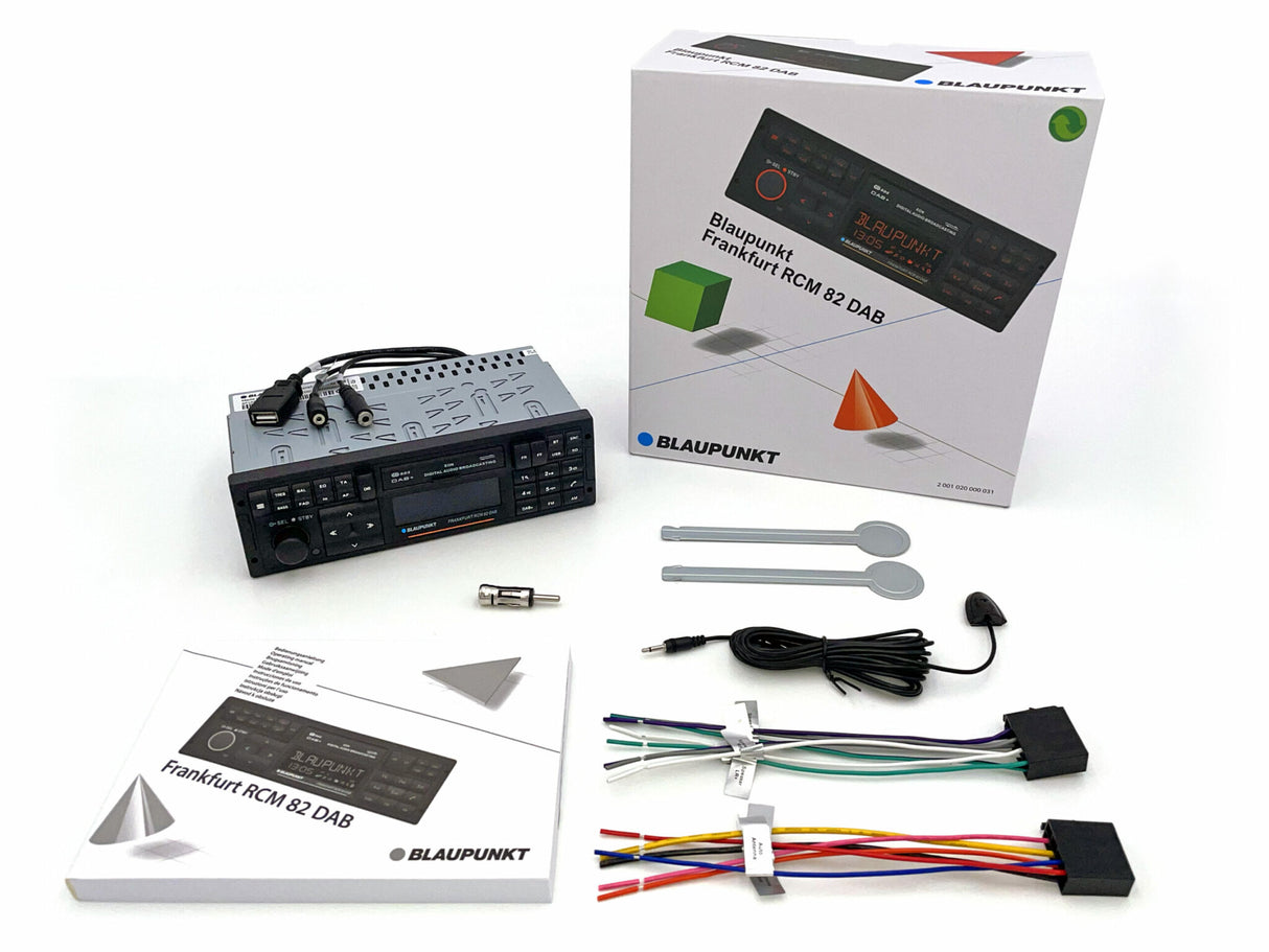 Blaupunkt Frankfurt RCM 82 Bilradio med DAB+ och Bluetooth