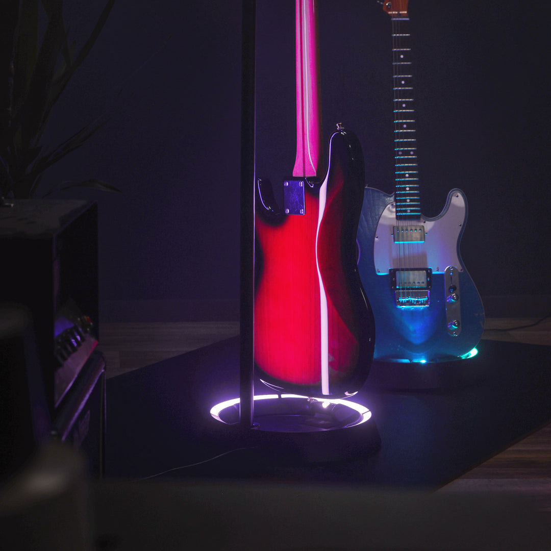 Gravity GS LS 01 NH B - Gitarrer GLOW-STAND®, Neckhug