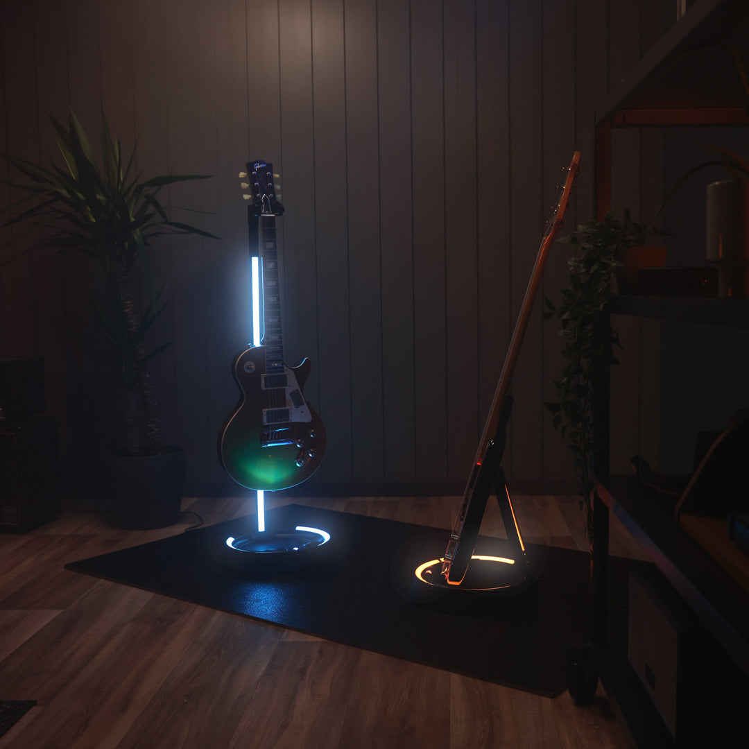 Gravity GS LS A 01 B - Gitarrer GLOW STAND®, A-stativ