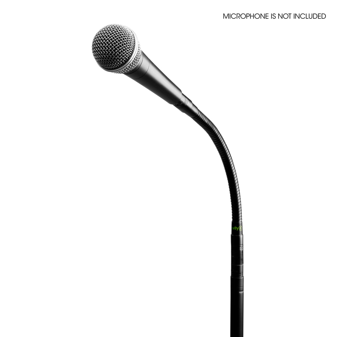 Gravity MS 23 XLR B – Mikrofonstativ med XLR-kontakt och svanhals