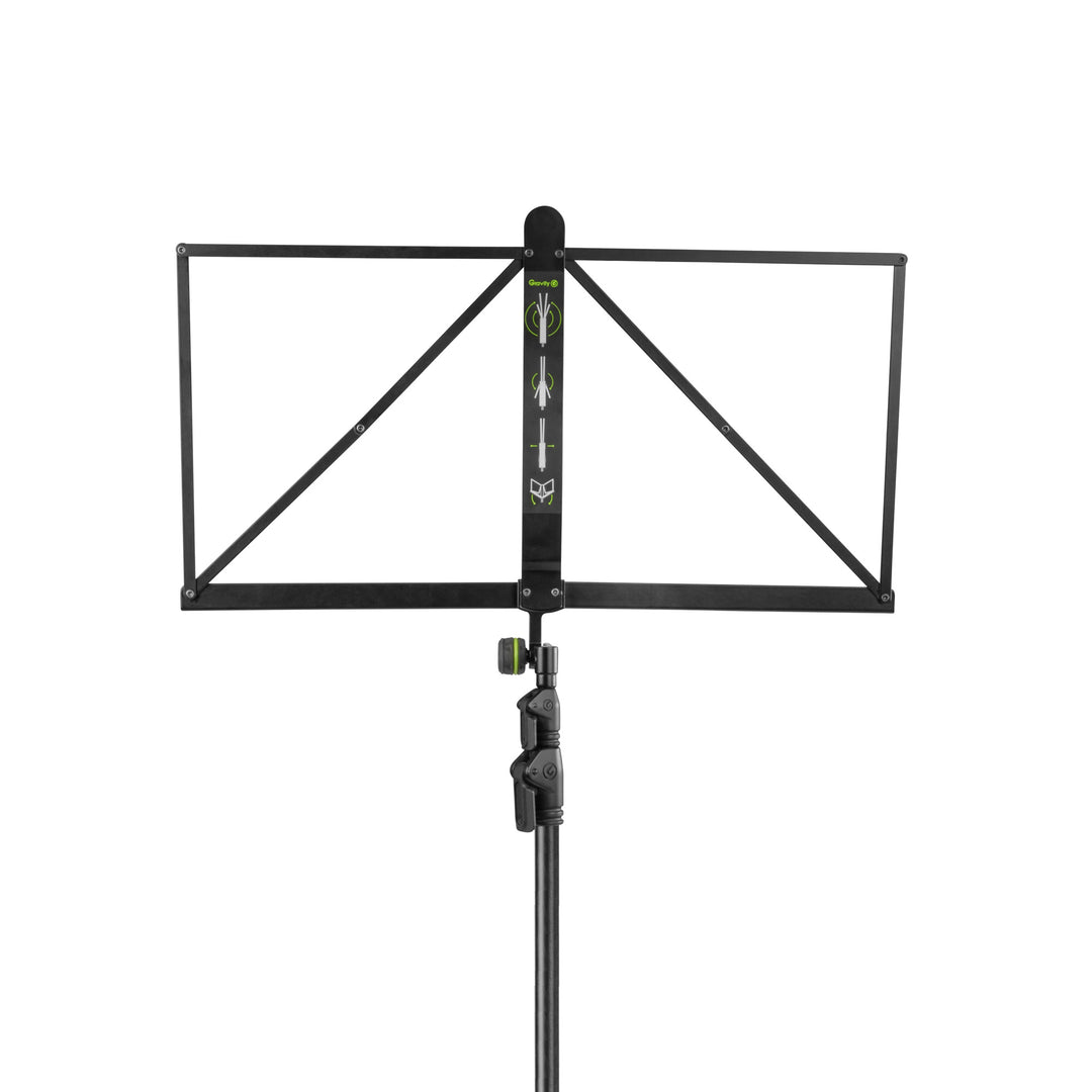 Gravity NS 441 B - Hopfällbart notställ med bärväska