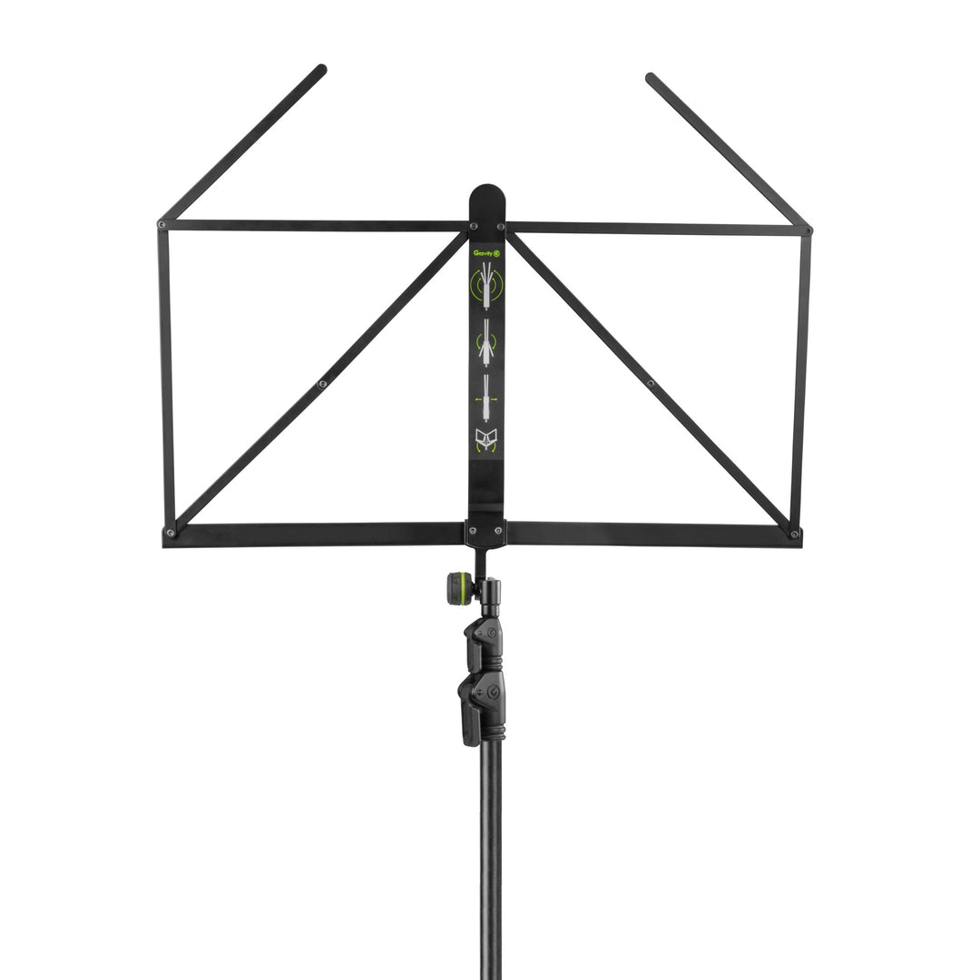 Gravity NS 441 B - Hopfällbart notställ med bärväska