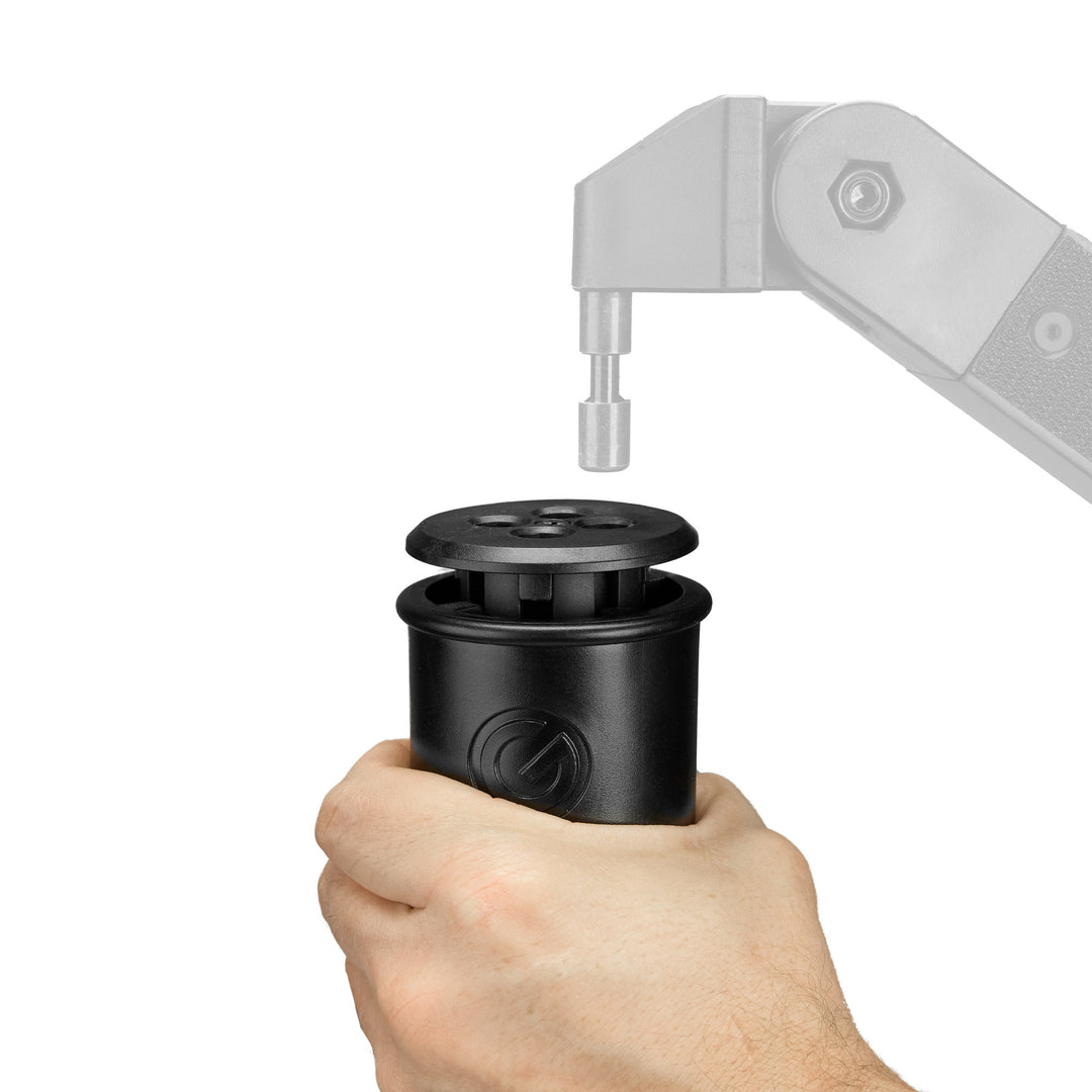 Gravity PAD A - 4-vägs pipe- och drape-adapter för 35 mm stativ