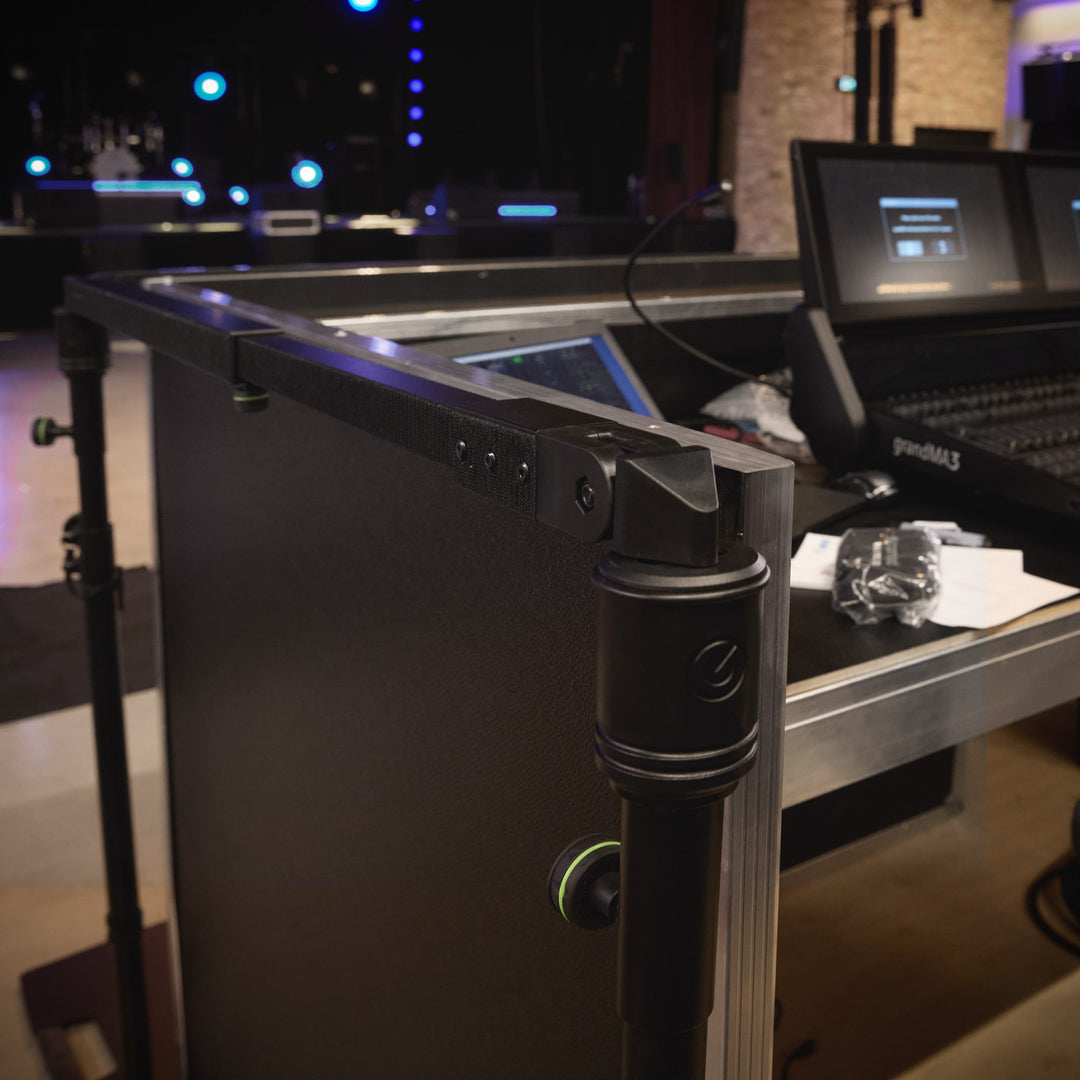 Gravity PAD T S - Kort horisontell teleskopisk tvärstång för Pipe and Drape-gardinssystem