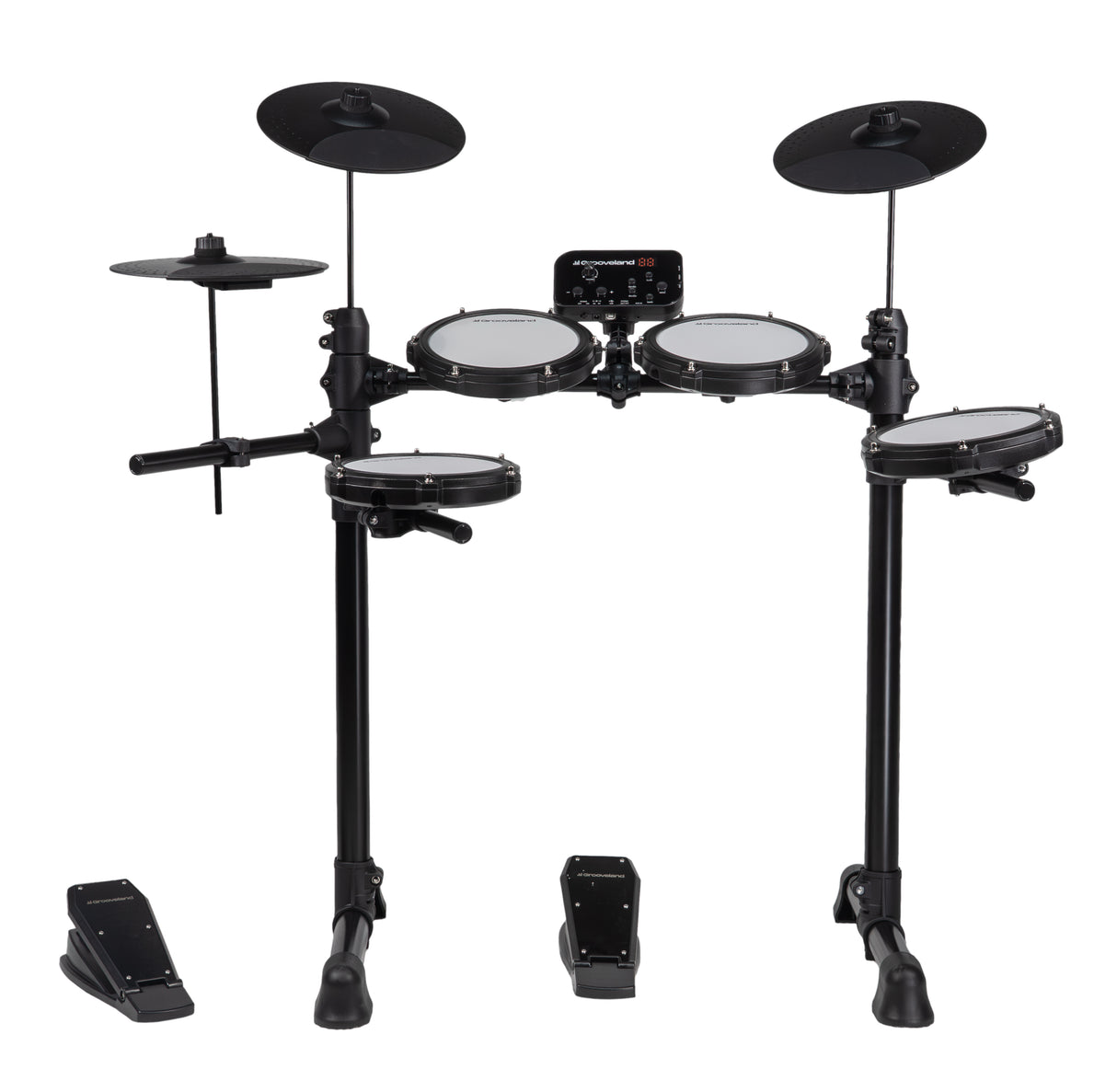 Grooveland ED100 Elektriskt Trumset Komplett Paket