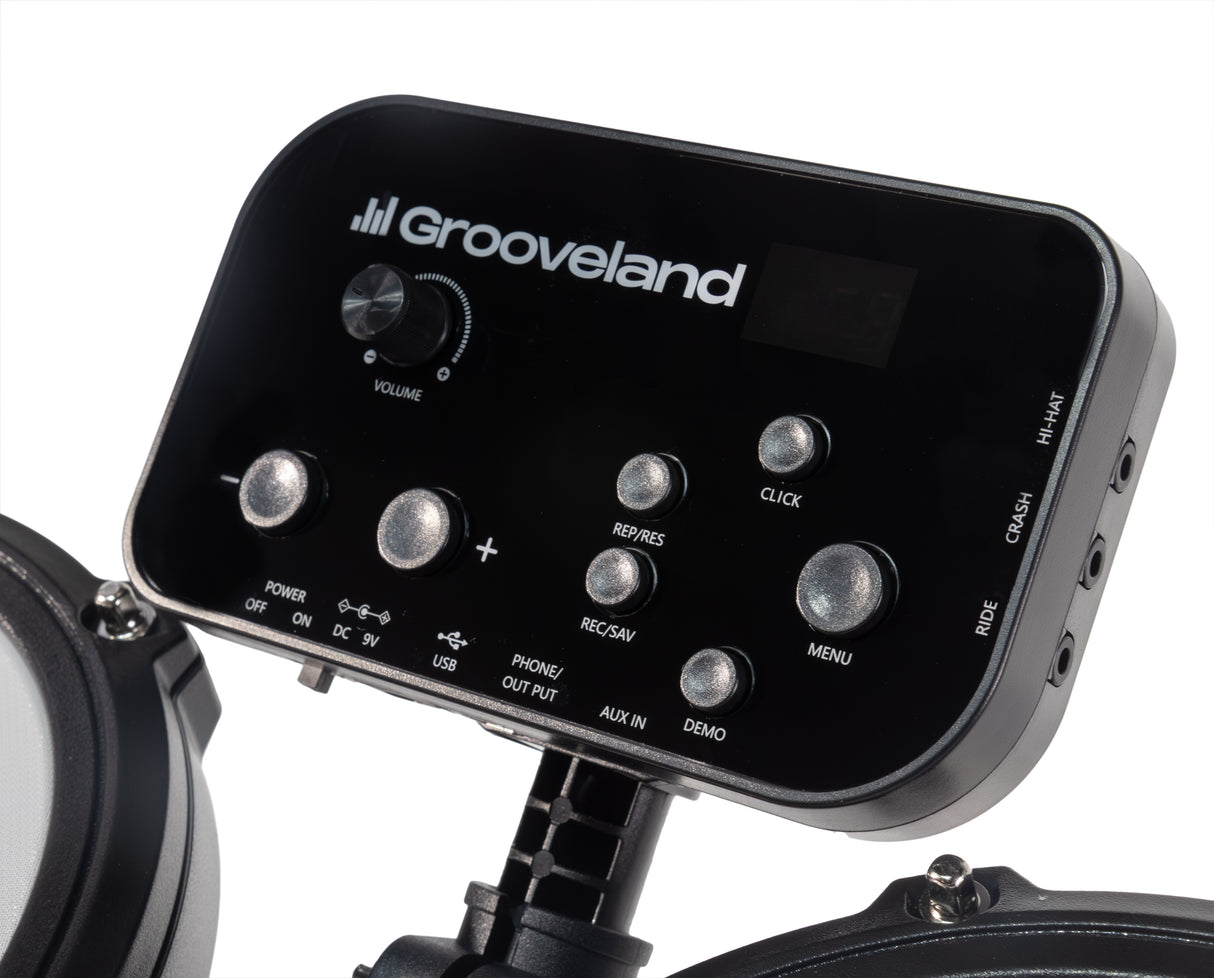Grooveland ED100 Elektriskt Trumset Komplett Paket